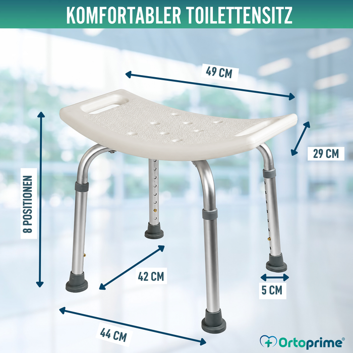 Rutschfester Duschhocker