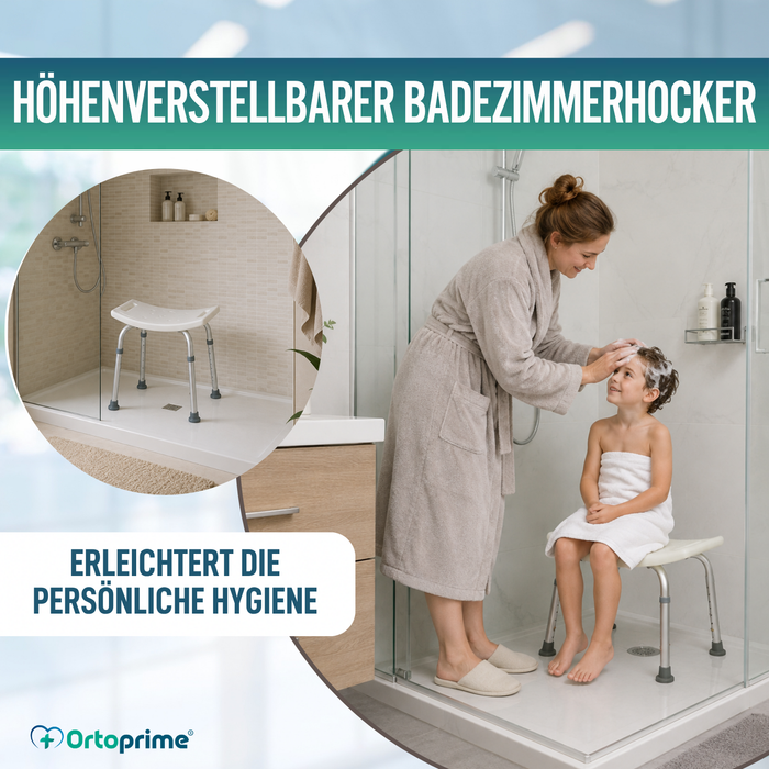 Rutschfester Duschhocker