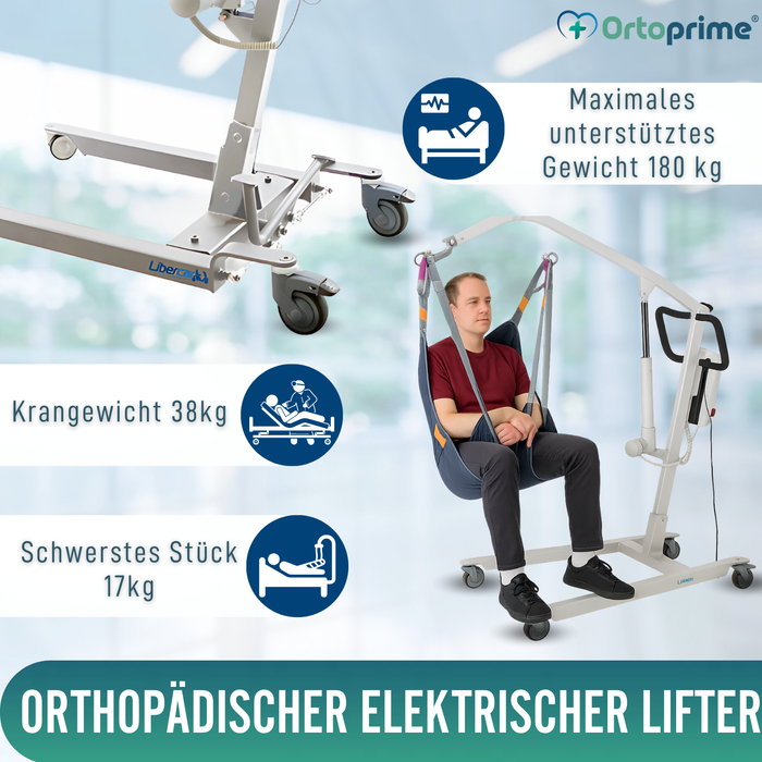 Patientenlifter mit Schnellverstellbarem Gurt inkl.
