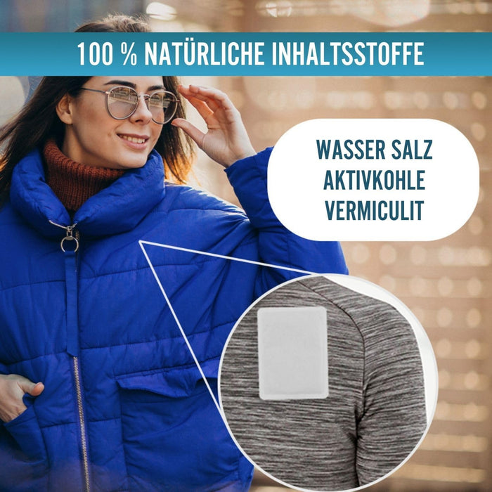 Wärmepflaster für Rücken Nacken | Packung mit 10 Stück