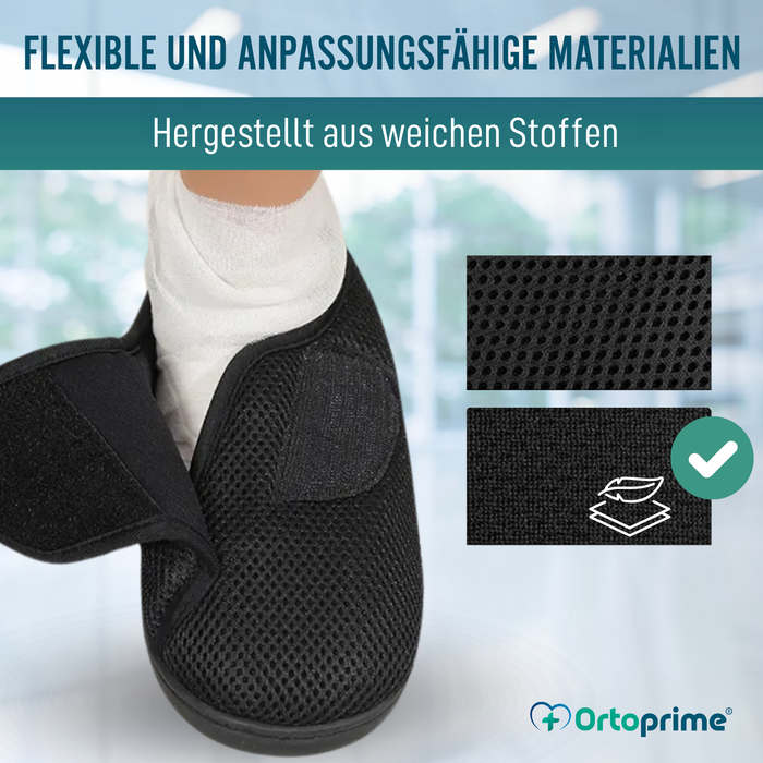 Orthopädische Schuhe für Damen Herren bei Geschwollenen Füßen Atmungsaktiv