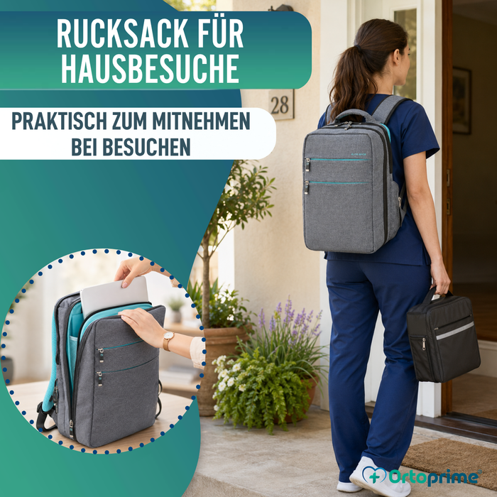 Besuchsrucksack für Hausbesuche