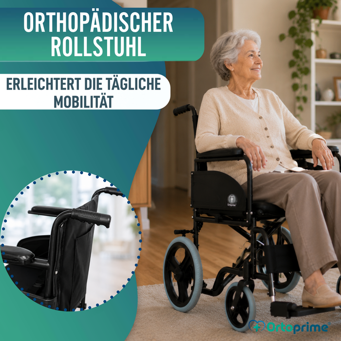 Orthopädischer Faltrollstuhl für Erwachsene