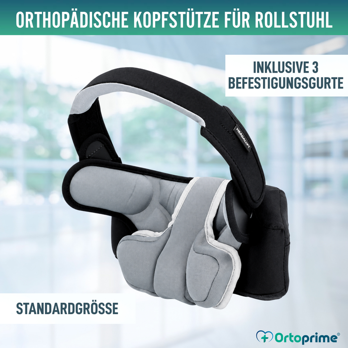 Verstellbare Kopfstütze für Rollstuhl | 2 Modelle