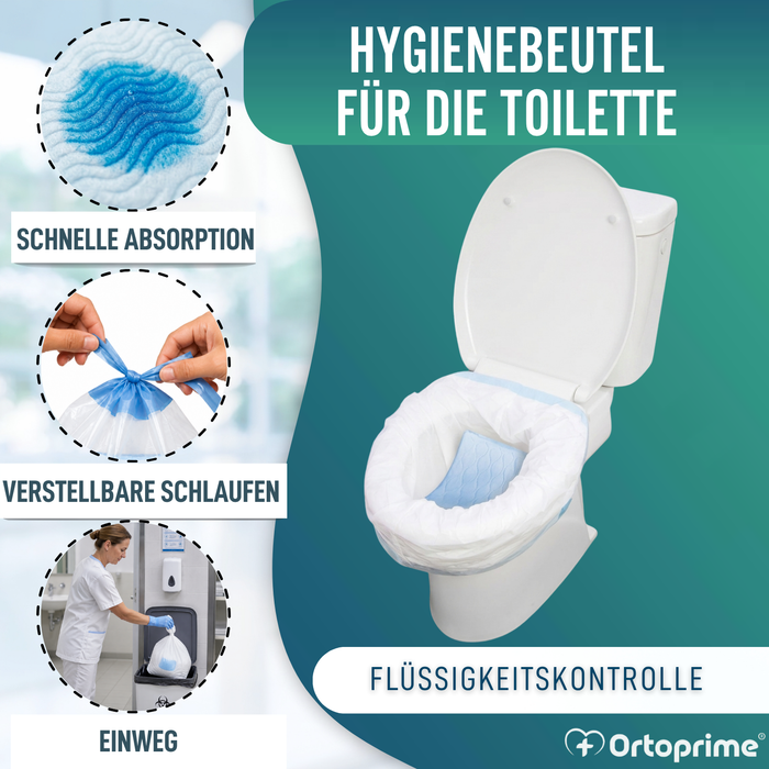 Hygienebeutel Einweg für WC | 20 Stück