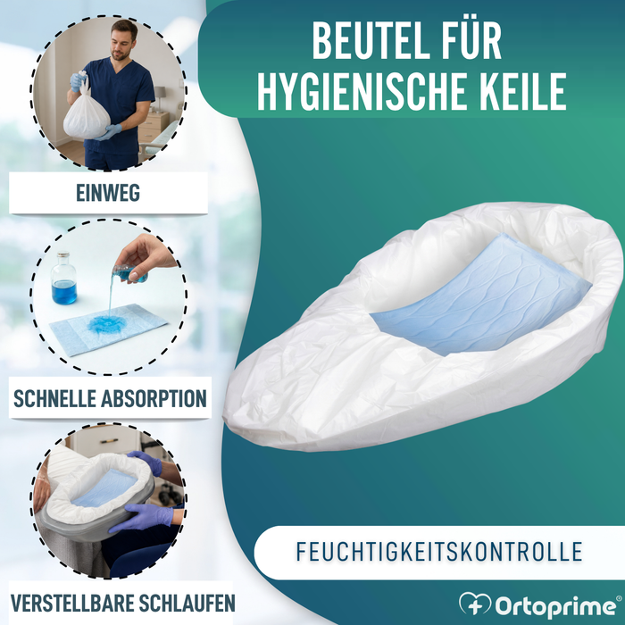 Einweg-Saugbeutel für Keil | 20 Stück Pack