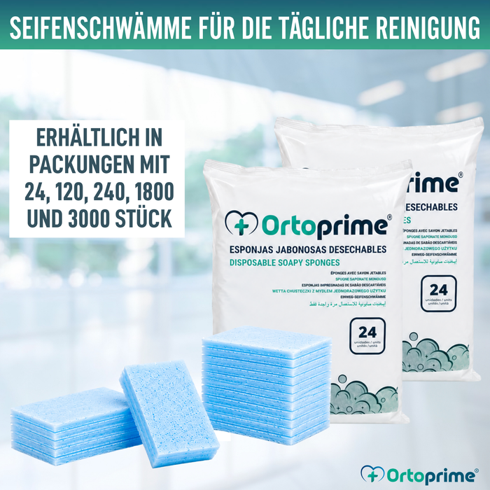 Einweg-Seifenschwämme für Babys und Erwachsene