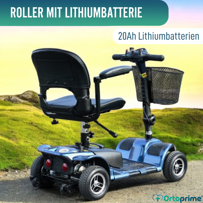 Scooter für eingeschränkte Mobilität abnehmbar | 4 Räder