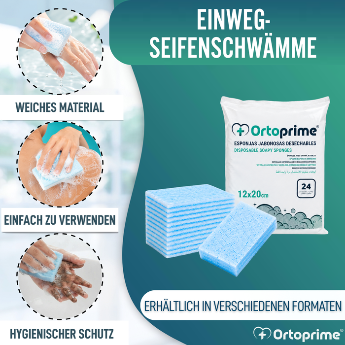 Einweg-Seifenschwämme für Babys und Erwachsene