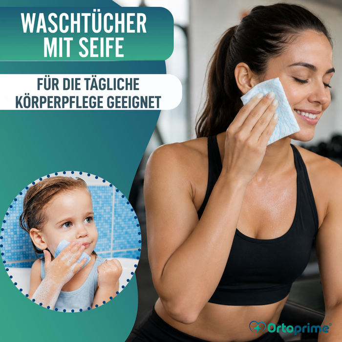 Einweg-Seifenschwämme für Babys und Erwachsene