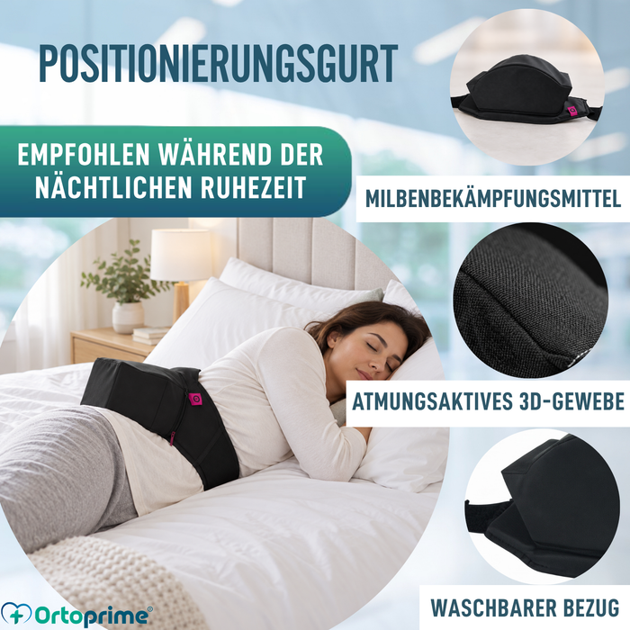 Seitliches Positionierungskissen | Schlafapnoe-Gurt