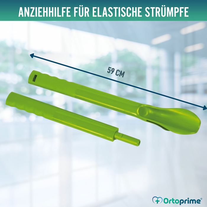 Anziehhilfe für Socken und Kompressionsstrümpfe