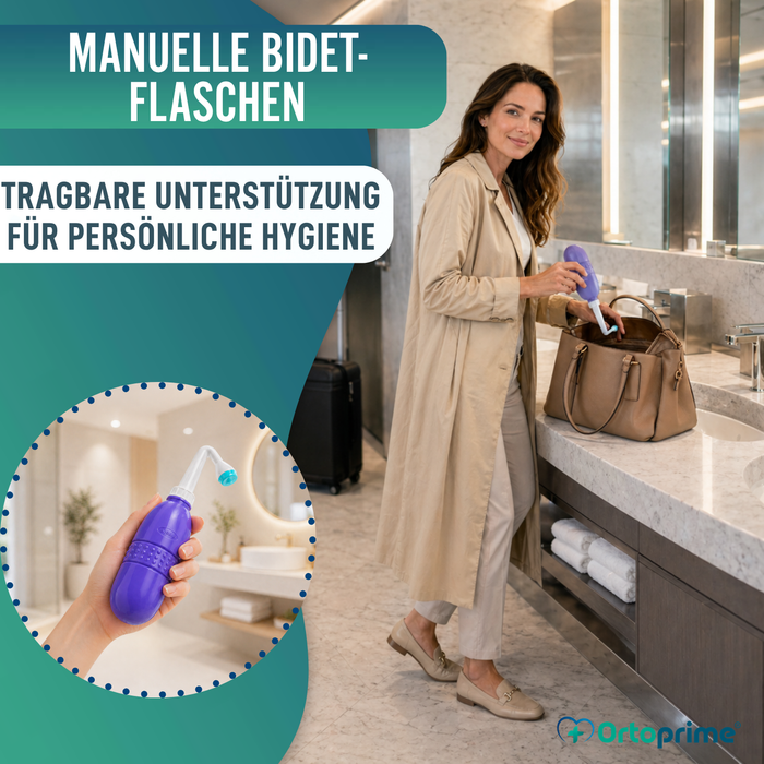 Tragbarer Bidet für Intimhygiene Unisex | 400 ml