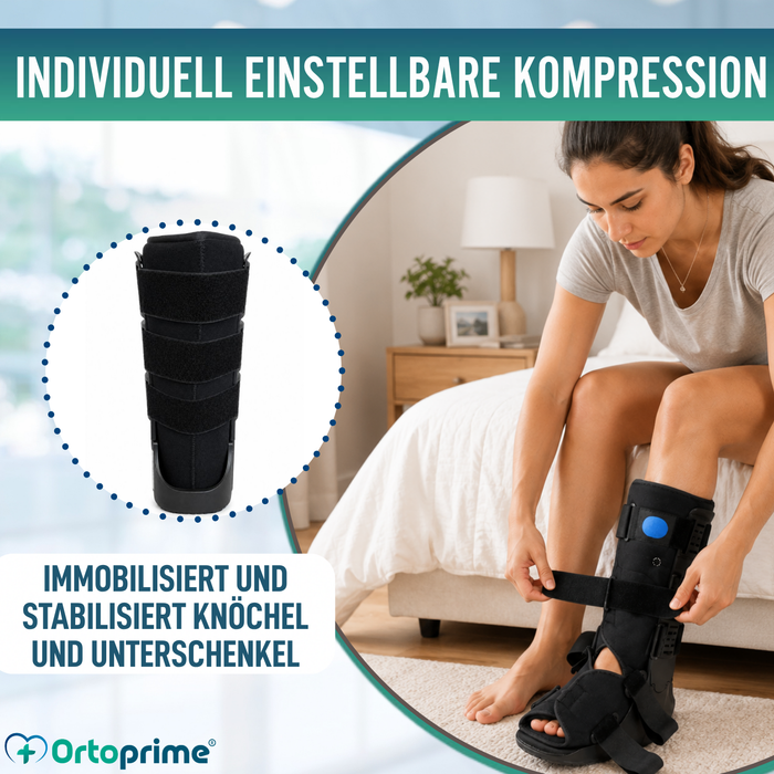 Langer Walker-Stiefel mit Luftkammer | Orthopädisch