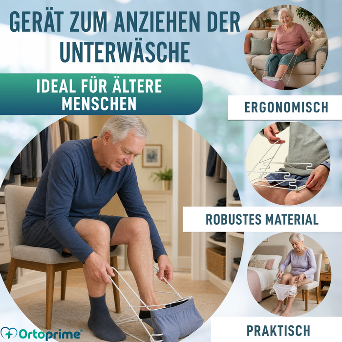 Klappbarer Unterwäsche-Anzieher | Zwei Größen