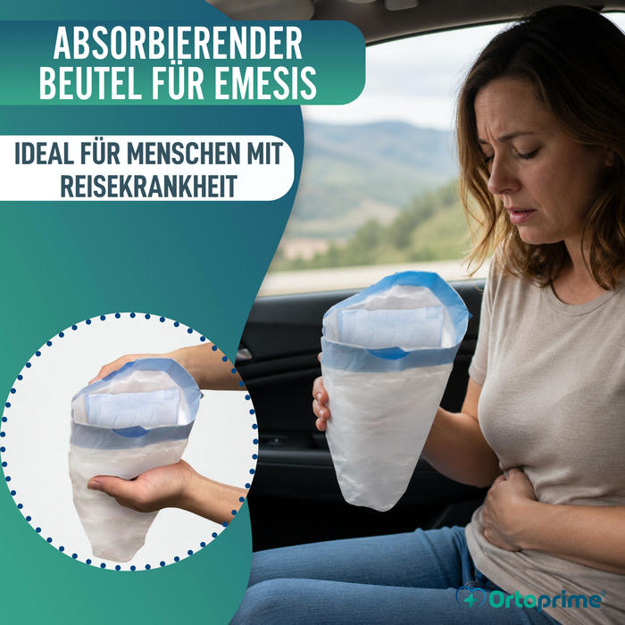 Einweg-Hygienebeutel für Erbrochenes | 20 Stück Pack
