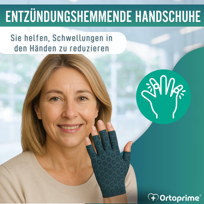 Therapeutische Arthrose-Handschuhe | Elastischer Stoff
