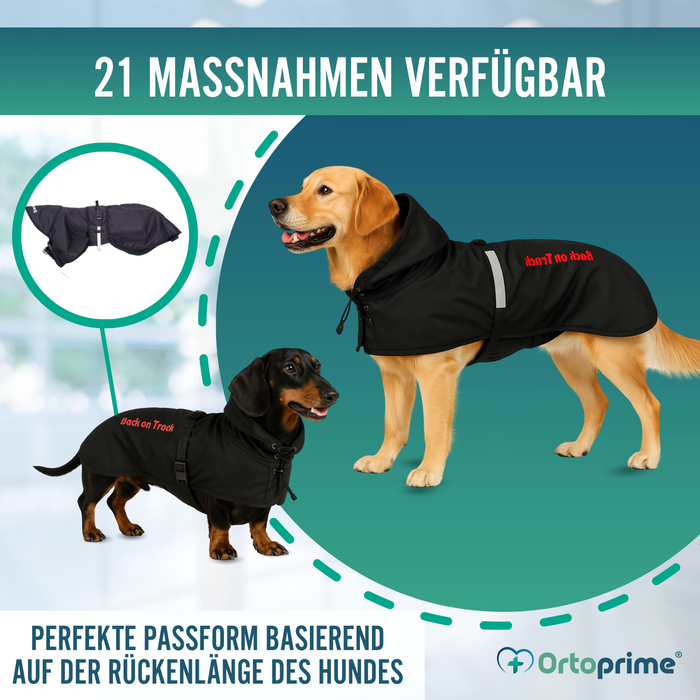 Wasserdichter Thermo-Mantel für Hunde | Back on Track