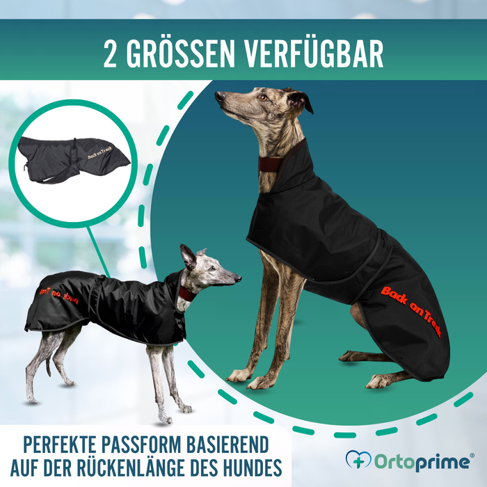 Wasserdichter Thermo-Mantel für Greyhound | 2 Größen