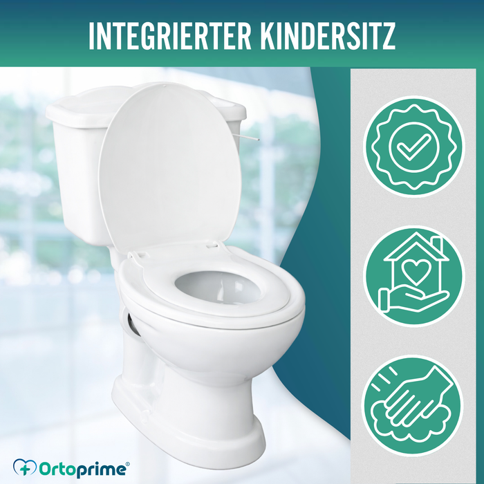 Kinder-Toilettensitz mit Deckel | WC-Adapter
