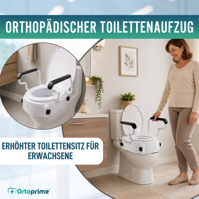 Toilettensitzerhöher OrtoPrime Confort
