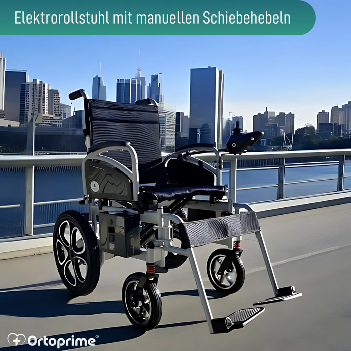 Klappbarer Elektrischer Rollstuhl mit Gelbatterien | 5 Gänge