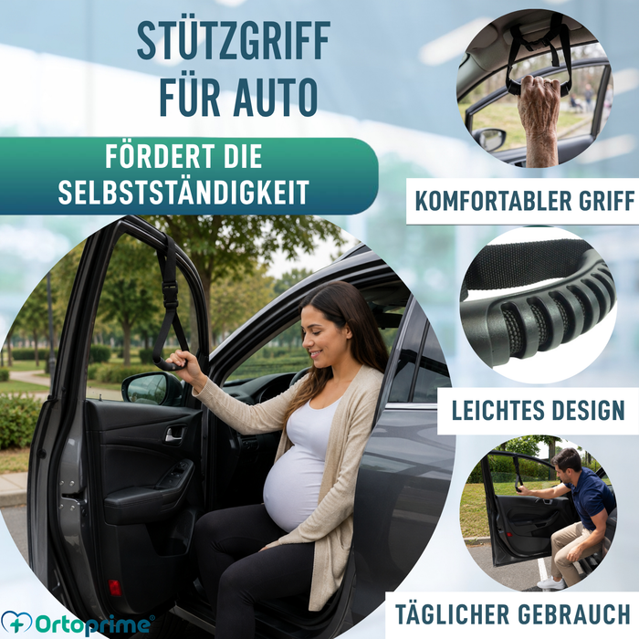 Auto-Ausstiegsgurt mit Ergonomischem Haltegriff