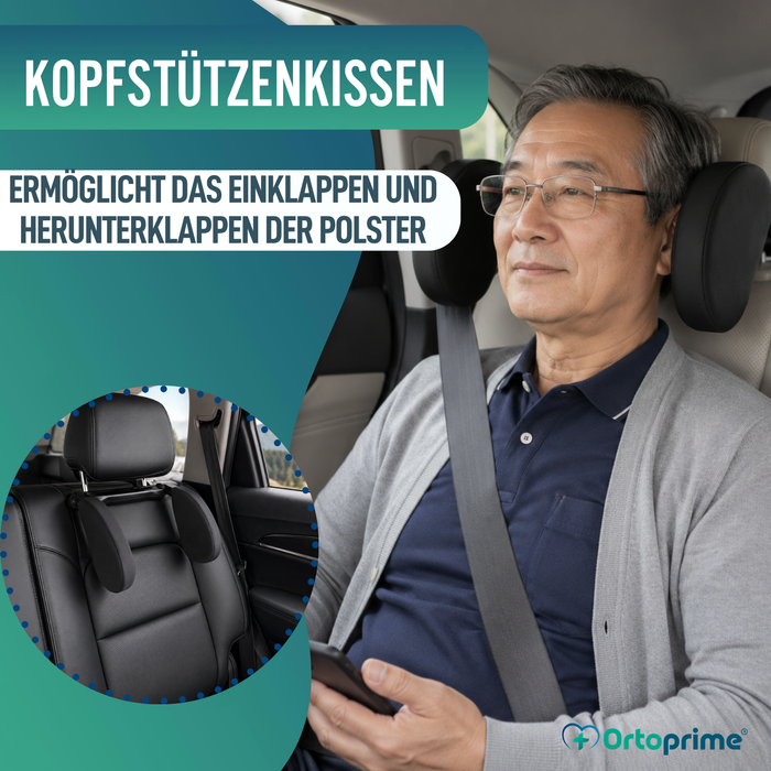 Auto-Kopfstütze für Rücksitz | Klappbar