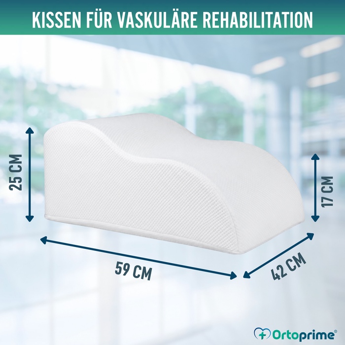 Viscoelastisches Beinkissen | Kissen mit Memory-Effekt für die Durchblutung