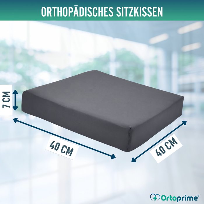 Viskoelastisches Anti-Dekubitus-Kissen + HR-Komfortschaum