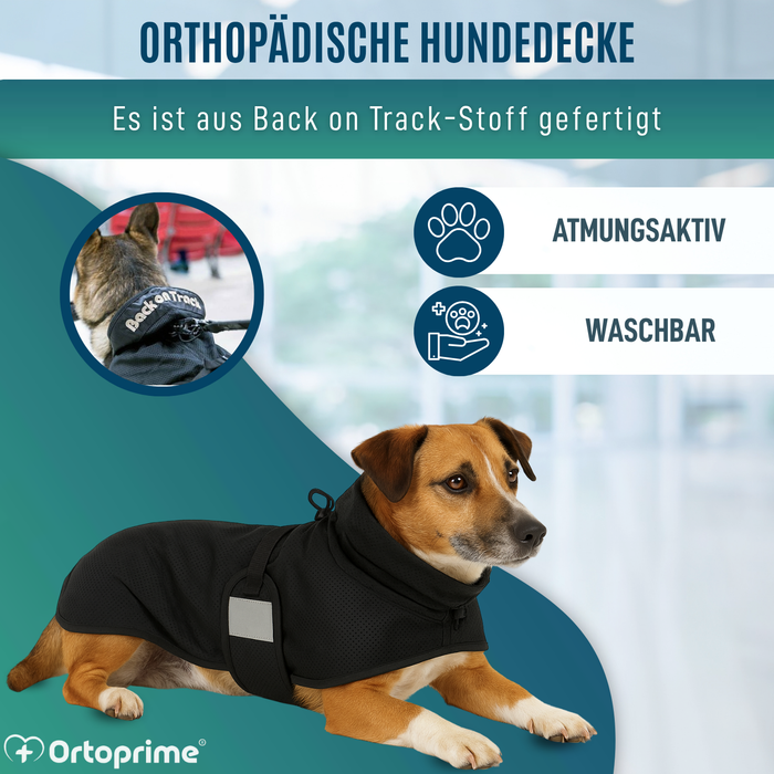 Hundedecke für Hunde mit Back on Track Gewebe | 21 Größen