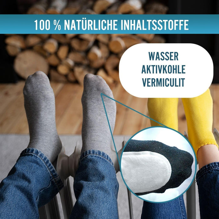 Wärme-Pflaster für sofortige Wärme an den Füßen | Pack x20 Stk.