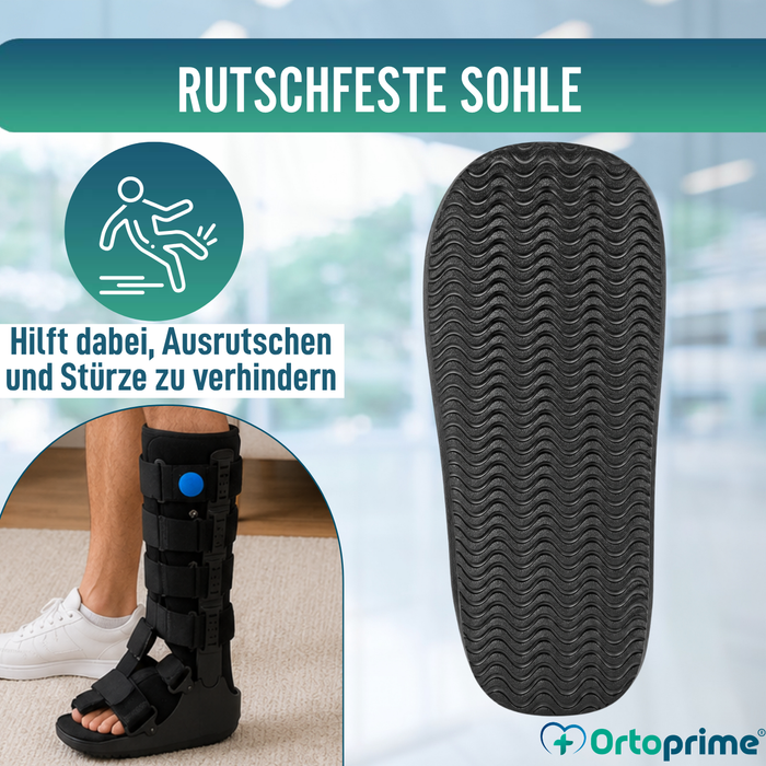 Langer Walker-Stiefel mit Luftkammer | Orthopädisch