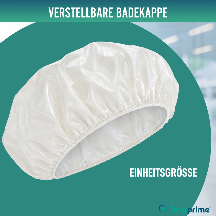 Wiederverwendbare Duschhaube Waschbar Atmungsaktiv | Einheitsgröße