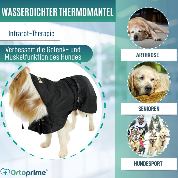 Wasserdichter Thermo-Mantel für Hunde | Back on Track