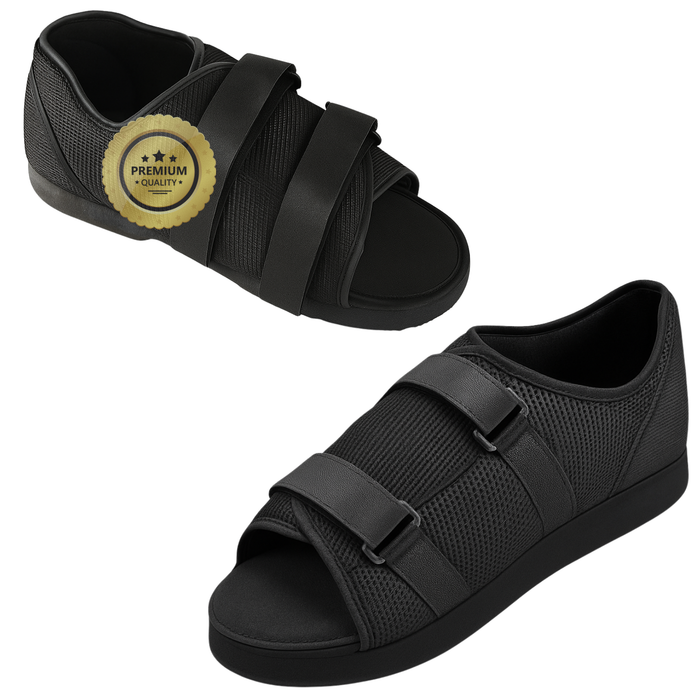 Postoperative Schuhe Flache Sohle | Bilaterale Form