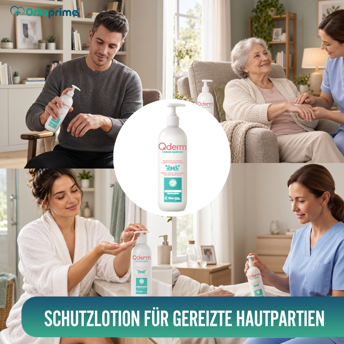 Barrierecreme mit Zinkoxid für gereizte Haut | Dosierflasche 500 ml