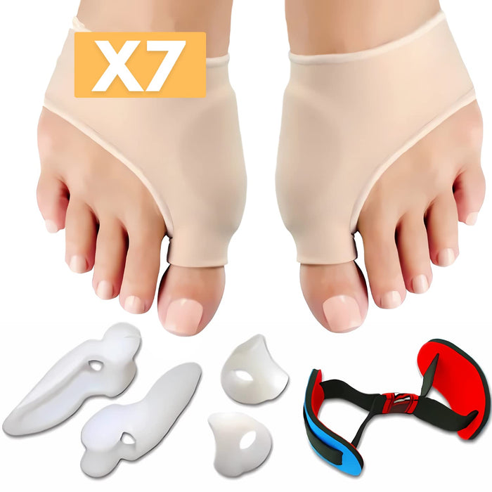 Komplettes Korrekturset für Hallux Valgus | 7-teilig