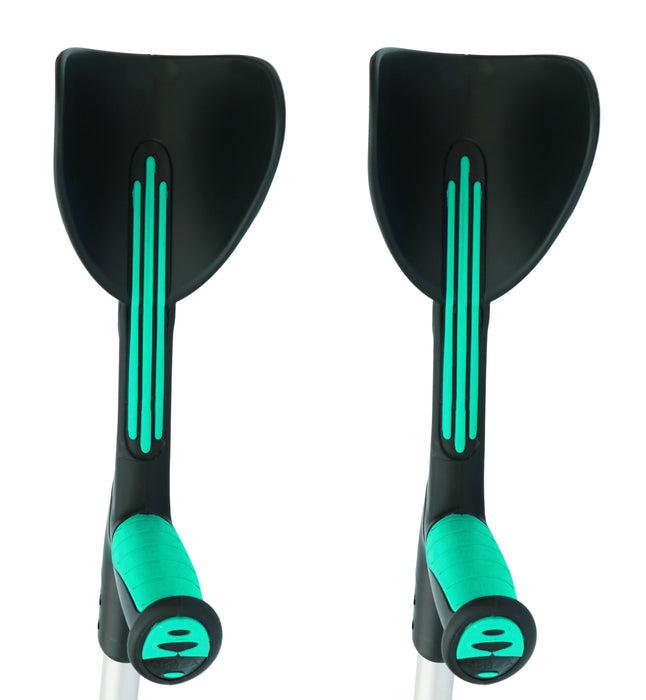 Krücken Rutschfeste Gehhilfen für Erwachsene | 2er-Pack — OrtoPrime.de