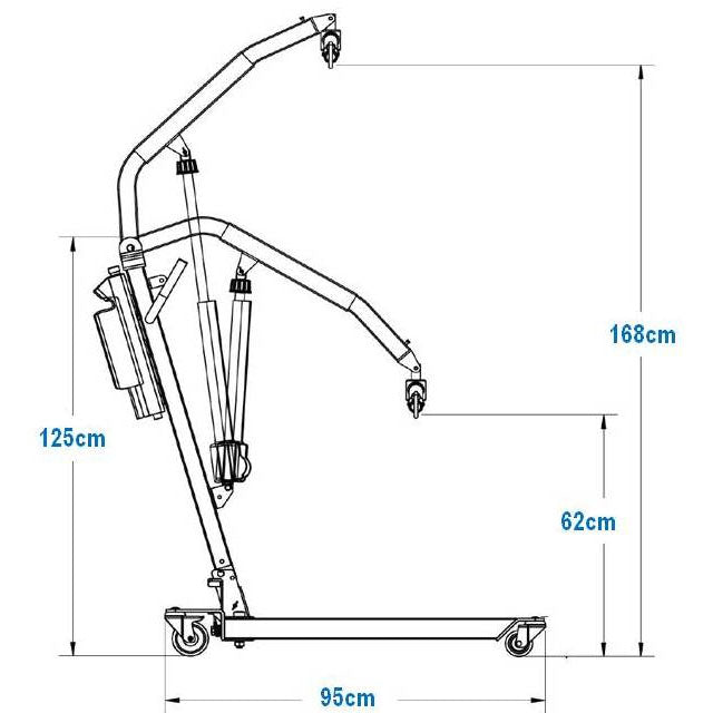 Beweglicher Elektrischer Lift | Mit Polsterharness Inklusive