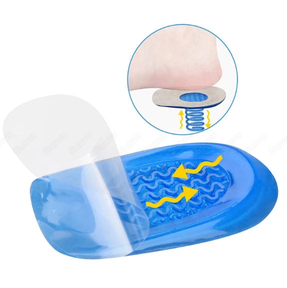 Einlegesohle mit Gel-Fersenkissen