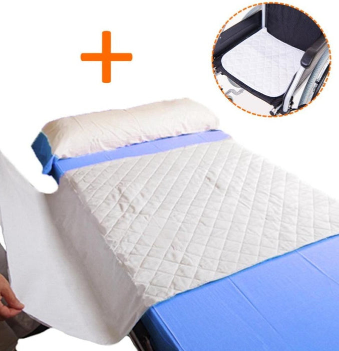 Saugfähiges Polsterpaket für Bett und Rollstuhl